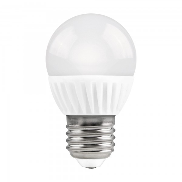 Bomb.led esferica ceramica  e27 10w.fria (caja de 10 unidades)